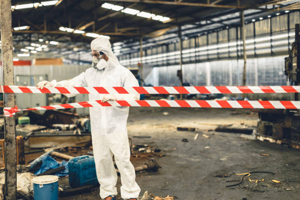 Professional Trauma Scene Cleanup technician working in Lexington, VA